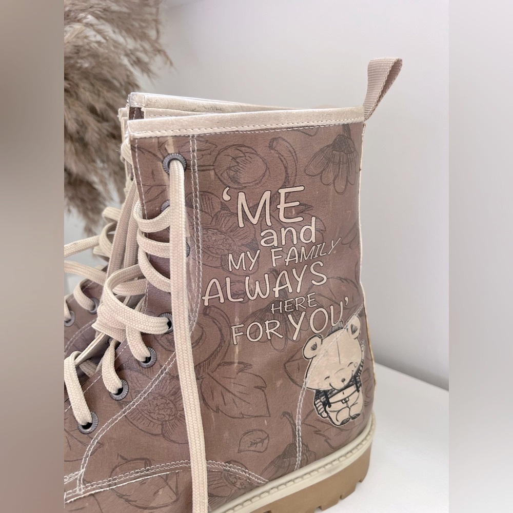 100% Vegan Dogo custom chic boots